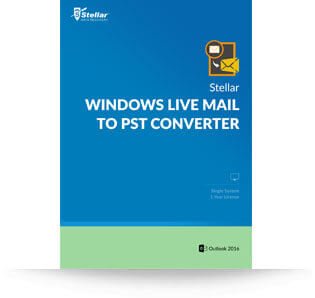 Stellar Windows Live Mail to PST Converter